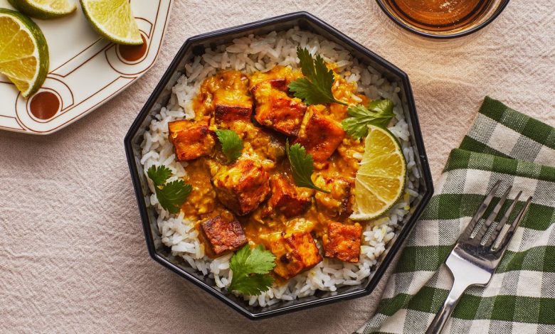 Crispy Tofu With Peanut Sauce
