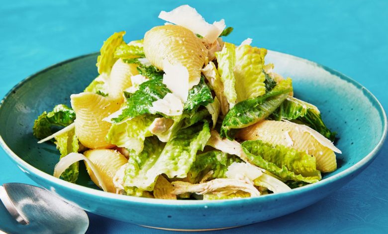 Chicken Caesar Pasta Salad
