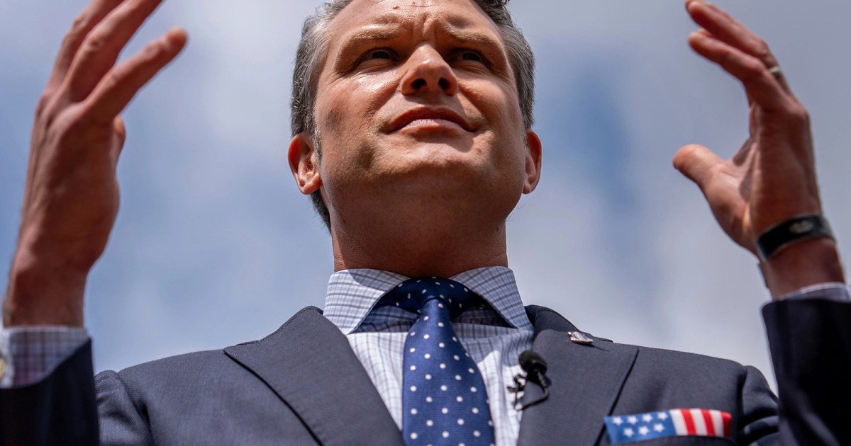 At least 25 top Pentagon officials have departed under Pete Hegseth