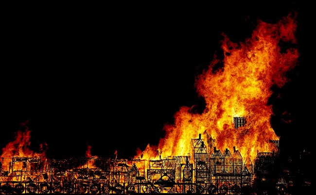 360 Years Ago: How a Bakery Arson Attack Started the Great Fire of London