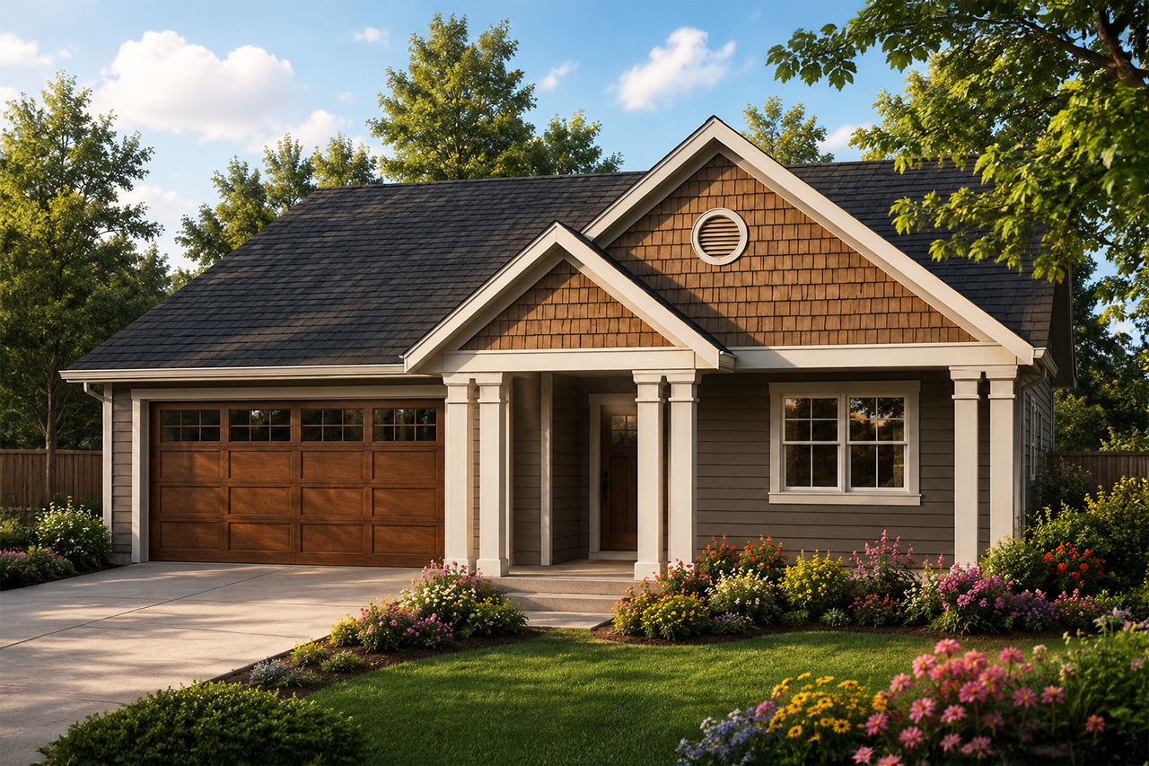 Associated Designs | Single-Story Cottage Home Plan Combines Smart Design and Everyday Comfort