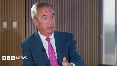 Farage tells BBC ‘we live in a complainants’ society’ after questions over Reform funding