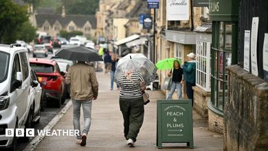 Cooler temperatures with wet and windy weather forecast for UK this week