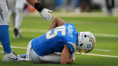 Jim Harbaugh provides shocking injury update on Ladd McConkey