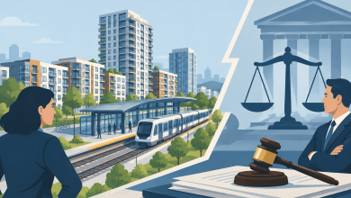 Sidewalk gaps, train counts ignite California SB 79 zoning lawsuits