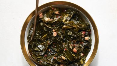 Sweet and Tangy Collard Greens