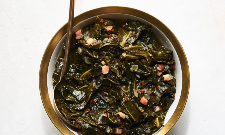 Sweet and Tangy Collard Greens