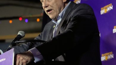 Sherrod Brown Tries a New Retort to Criticism on Transgender Issues