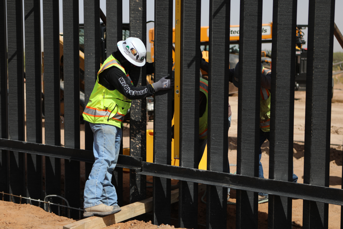Map shows border wall progress as new work begins
