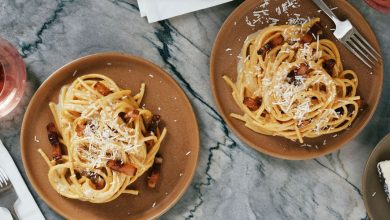 Spaghetti Carbonara, Step-by-Step