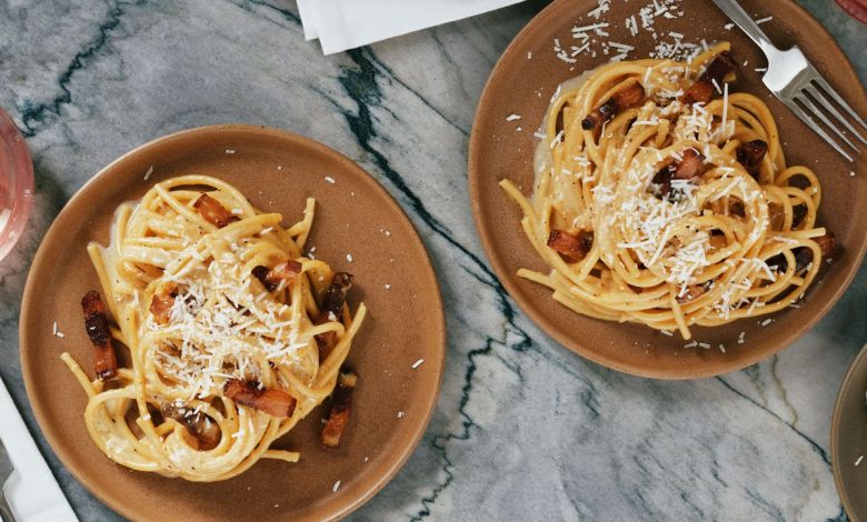 Spaghetti Carbonara, Step-by-Step