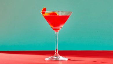 Classic Cosmopolitan Cocktail