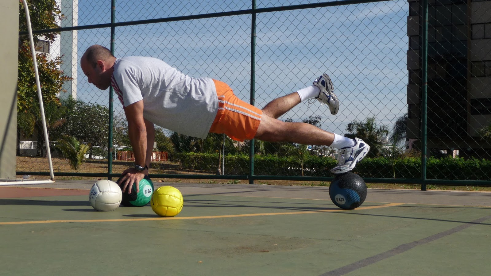 Plank on a pair of medicine balls.jpg