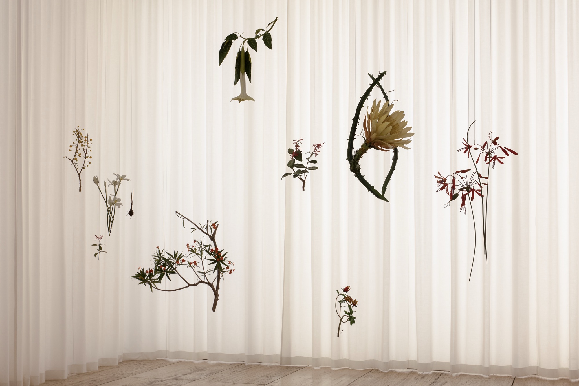 Installation view of ‘Álvaro Urbano: Helen’ at Museo Jumex (2026). Photo byRamiro Chávez