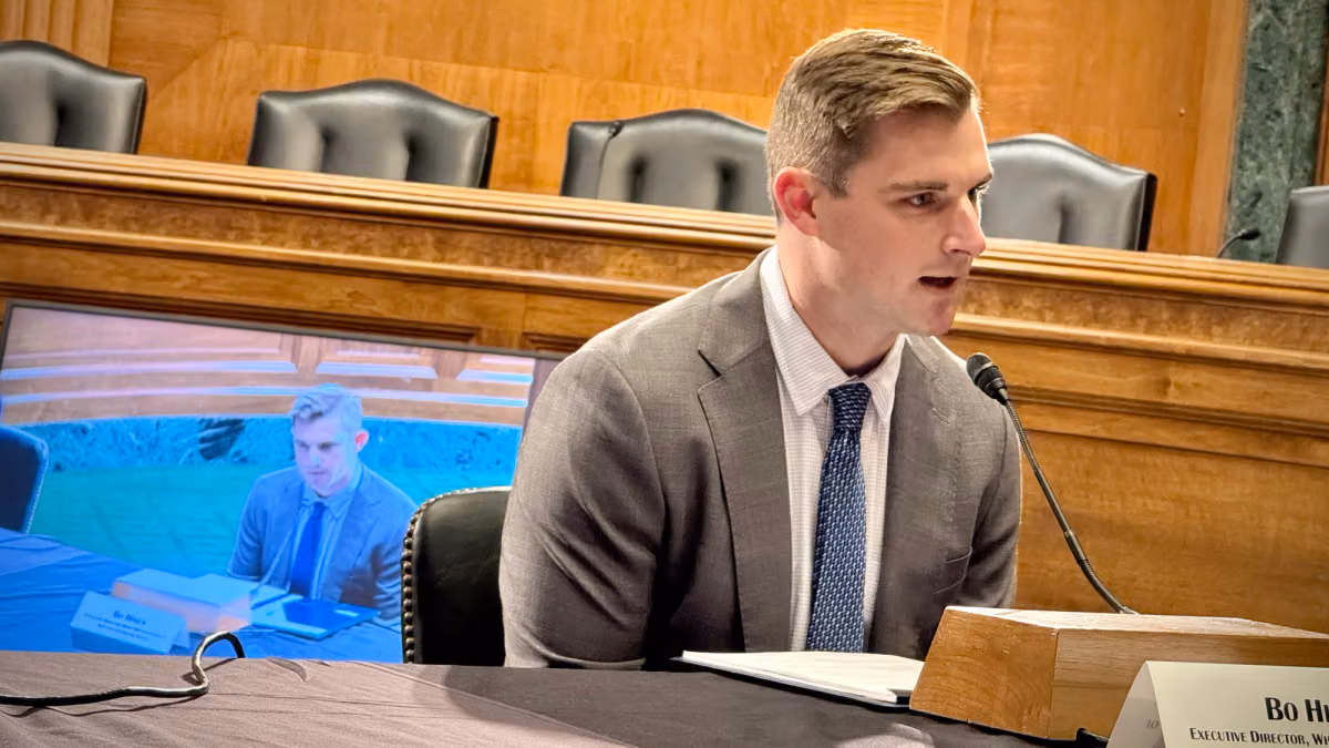 Bo Hines, Executive Director of the President's Council of Advisers on Digital Assets of the White House