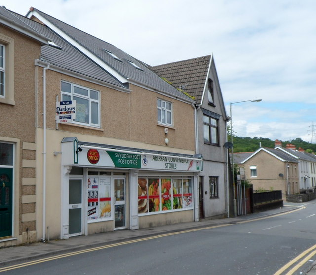 Aberfan Convenience Stores and post office - geograph.org.uk - 3027253.jpg