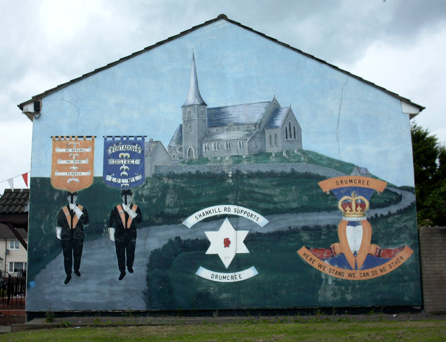 Drumcree mural, Shankill Road - panoramio.jpg