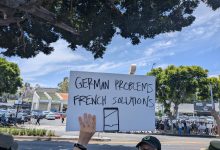 German Problems, French Solutions, No Kings protest, Hollywood,, Los Angeles, California, USA.jpg