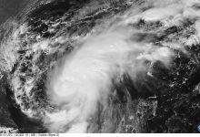 Tropical Storm Isaias Strengthens in the Gulf (CIRA 2026-10-07 - labels).webm