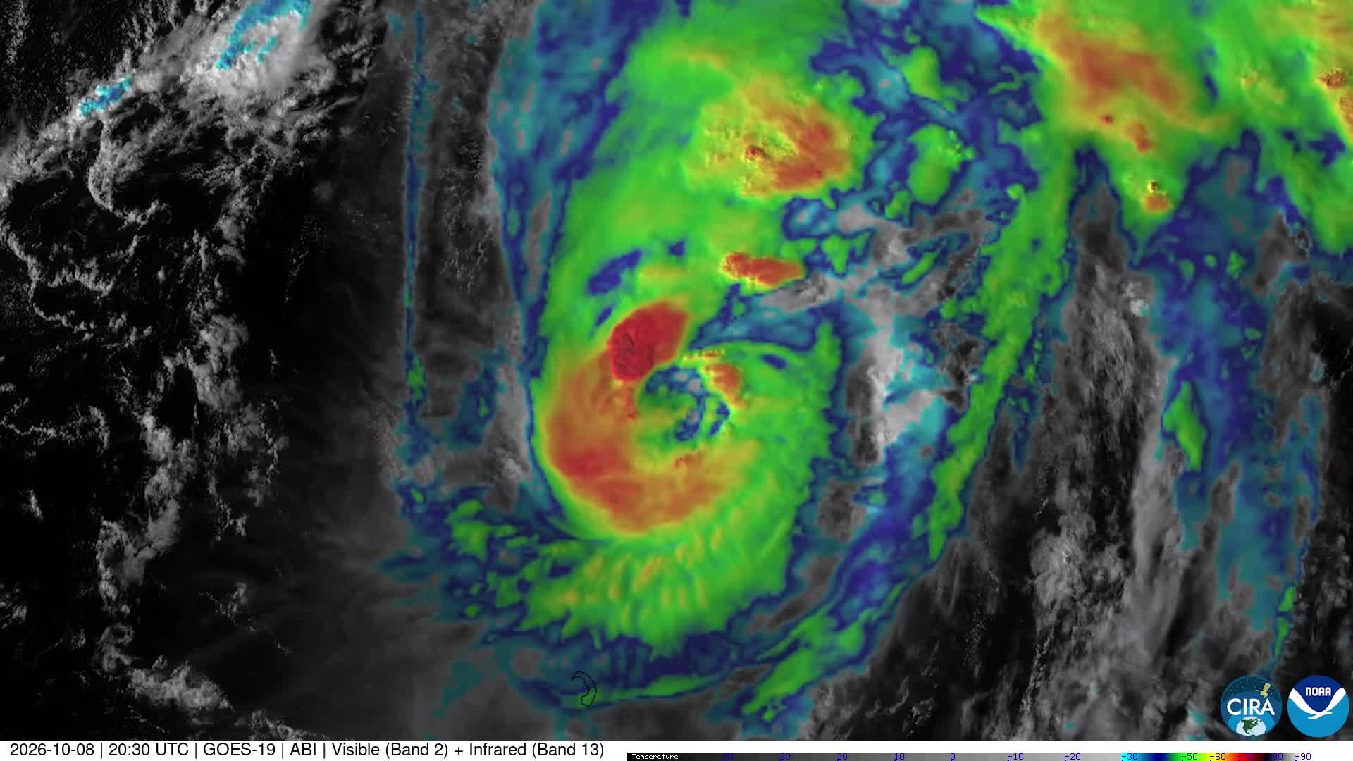 Hurricane Isaias Strengthens Into a Category 2 Storm (CIRA 2026-10-08 - labels).webm