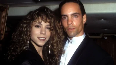 Mariah Carey and brother Morgan Carey (Photo by Barry King/WireImage)