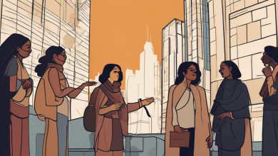 Indian Police Accused of Sexual Harassment During Voter Protest — AI-generated illustration