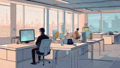 AI Is Changing Job Prospects for UK Computer Science and Economics Graduates — AI-generated illustration