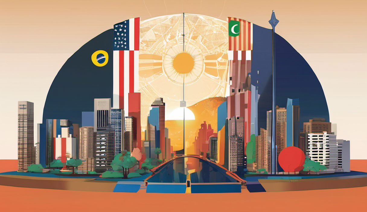Brazil Accuses US of Election Interference — AI-generated illustration