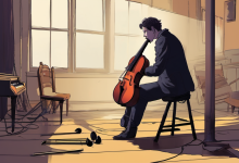 A Reader Argues Working-Class Musicians Are Being Price-Excluded from Classical Music — AI-generated illustration