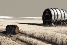 AI-generated conceptual illustration: Forever Chemicals Removed from Oxfordshire Fuel Depot