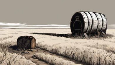 AI-generated conceptual illustration: Forever Chemicals Removed from Oxfordshire Fuel Depot