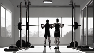 AI-generated conceptual illustration: Couple Completes 600-Pound Deadlift on Wedding Day