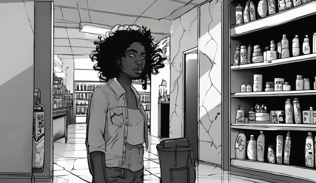AI-generated conceptual illustration: Edge Control: Exhibition Examines Race, Beauty and Surveillance