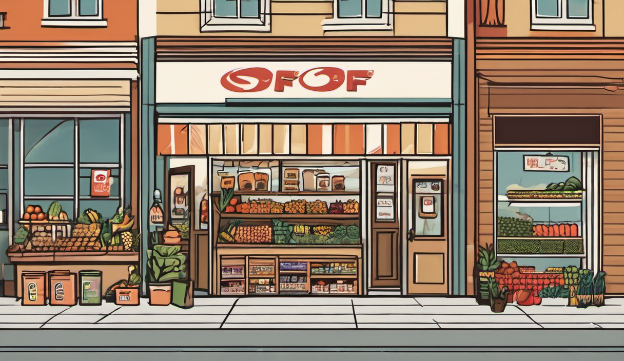 AI-generated conceptual illustration: A Mamdaniesque State Supermarket? Anything That Causes the Duopoly to Suffer is Good for Me
