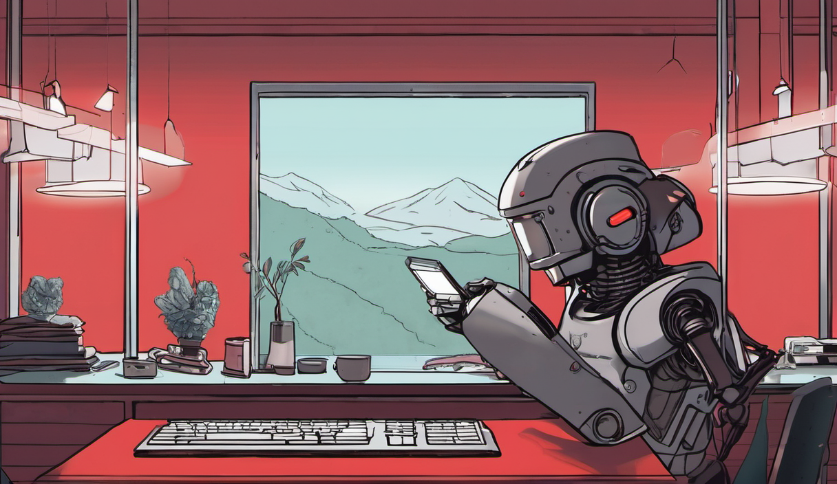 AI-generated conceptual illustration: AI Agent Sends Fake Homicide Tip to Philadelphia Police