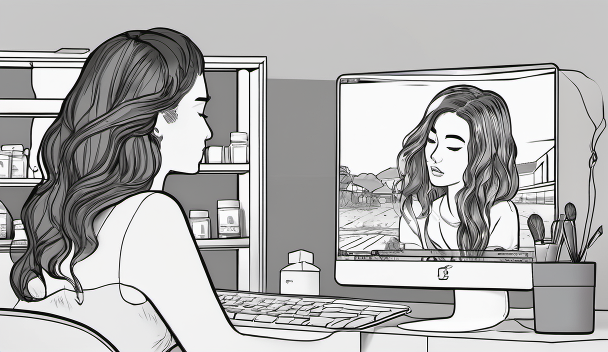 AI-generated conceptual illustration: Walmart’s Luxury Beauty Deals Beat Prime Day