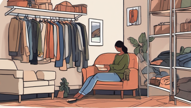 AI-generated conceptual illustration: How to Sell and Buy on Vinted