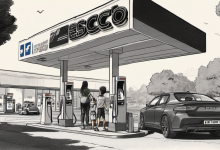 AI-generated conceptual illustration: Current Travel and Motoring Deals in the UK