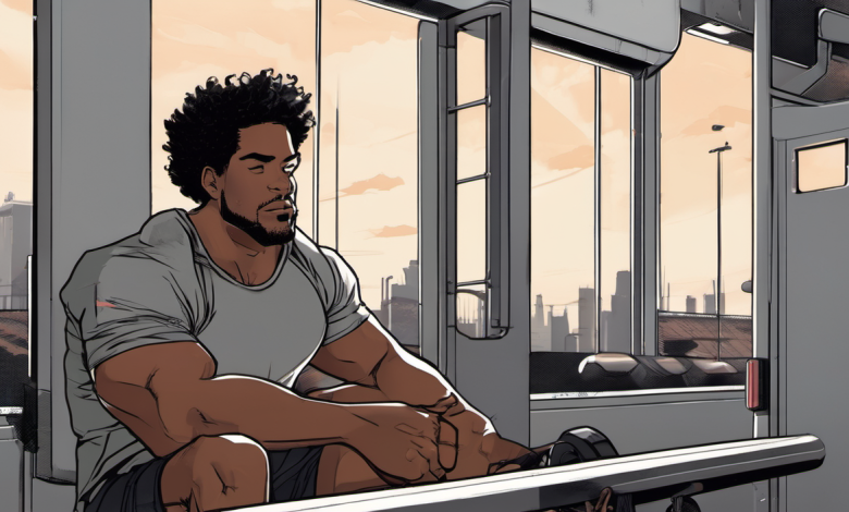 AI-generated conceptual illustration: Joey Swoll Updates on Heart Scare and Hospitalization