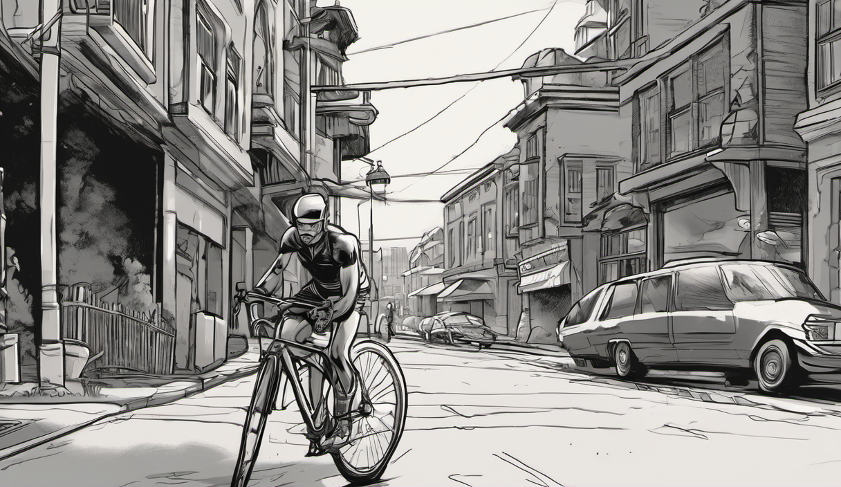 AI-generated conceptual illustration: Influencer Abeeeer Apologizes for Cheating at Berlin Marathon