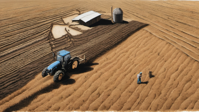 AI-generated conceptual illustration: Record-Strong El Niño Could Push Australian Supermarket Bills Higher