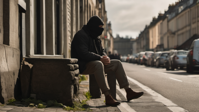 AI-generated illustration: Balaclava Ban Proposed in UK Cities Amid Concerns Over Crime and Intimidation