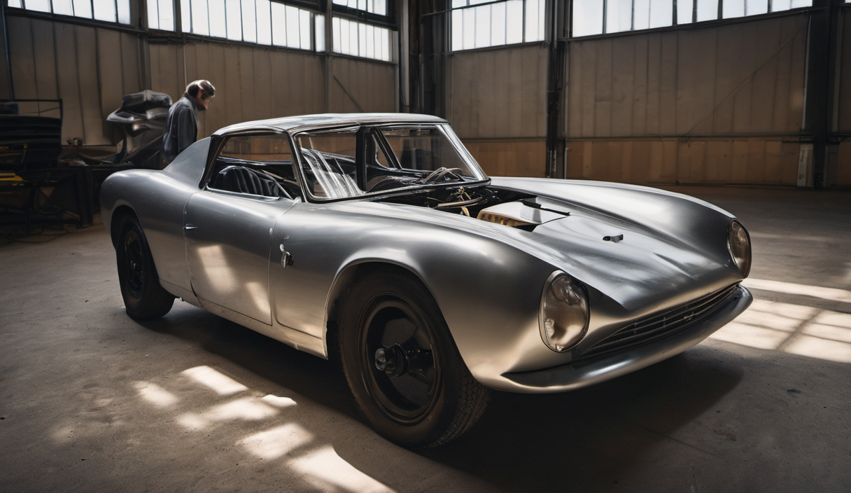 AI-generated illustration: Longbow to Build Electric Sports Car in Nuneaton
