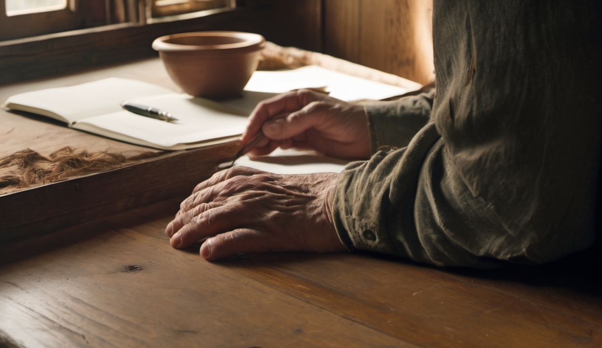 AI-generated illustration: Grieving the Aging Body: A Guide to Acceptance and Meaning