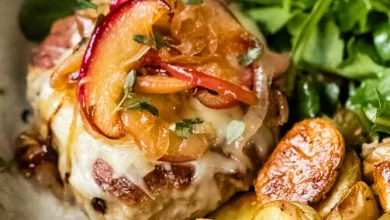 Turkey Burgers with Apples and Gruyère